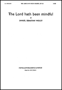 Lord Hath Been Mindful SATB choral sheet music cover